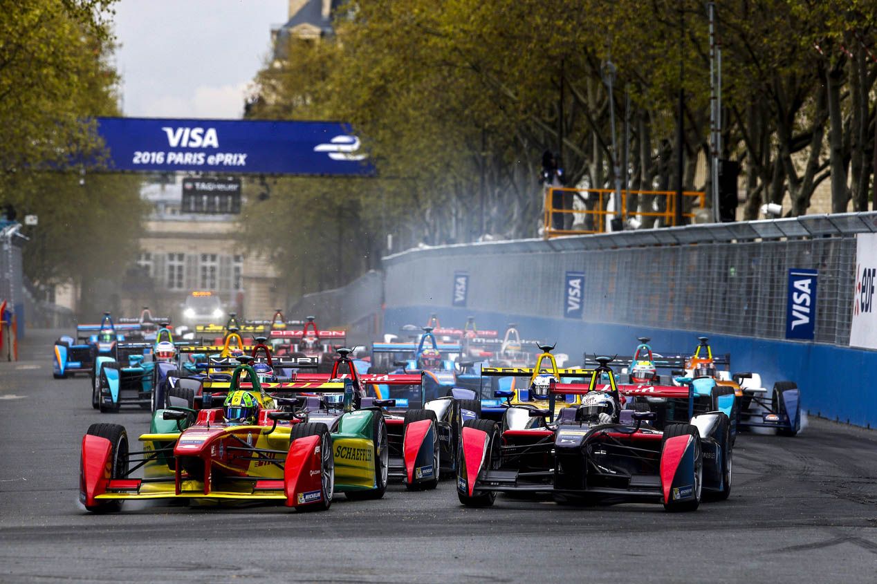 Las mejores fotos del ePrix de París 2016 de Formula E