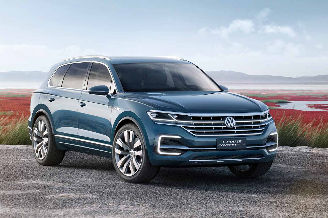 Volkswagen T-Prime Concept GTE: el futuro SUV Touareg XL