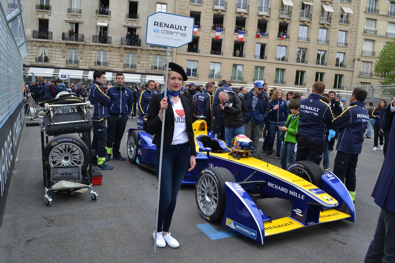 Las mejores fotos del ePrix de París 2016 de Formula E