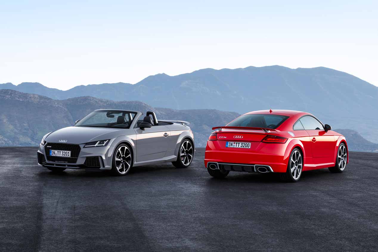 Audi TT RS Coupé 2016 y TT RS Roadster 2016, sus mejores fotos