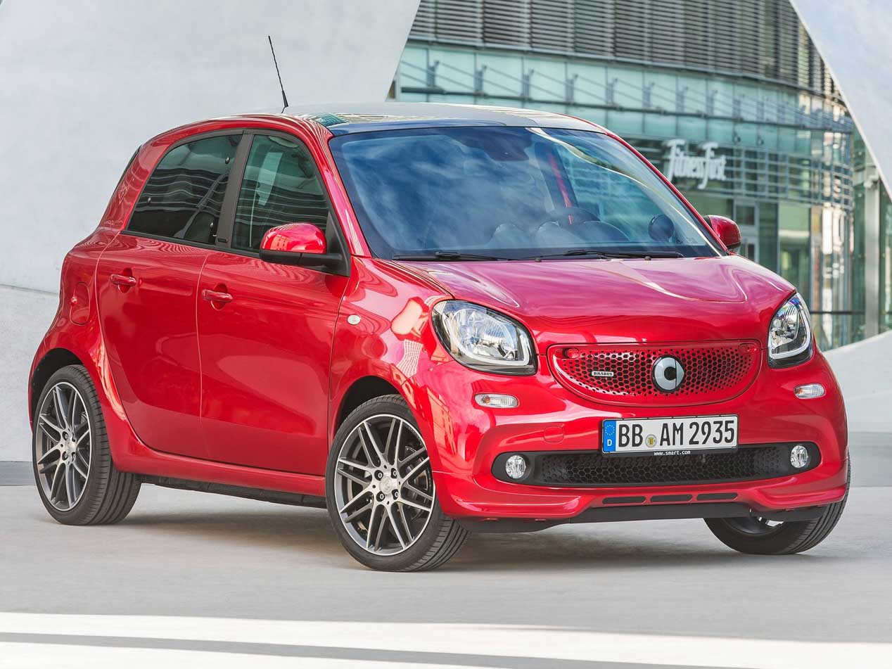 Smart Brabus Fortwo, Forfour y Cabrio