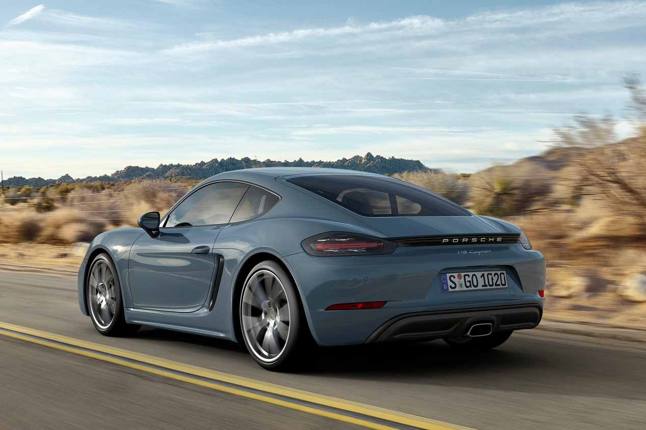 Porsche 718 Cayman, sus mejores fotos