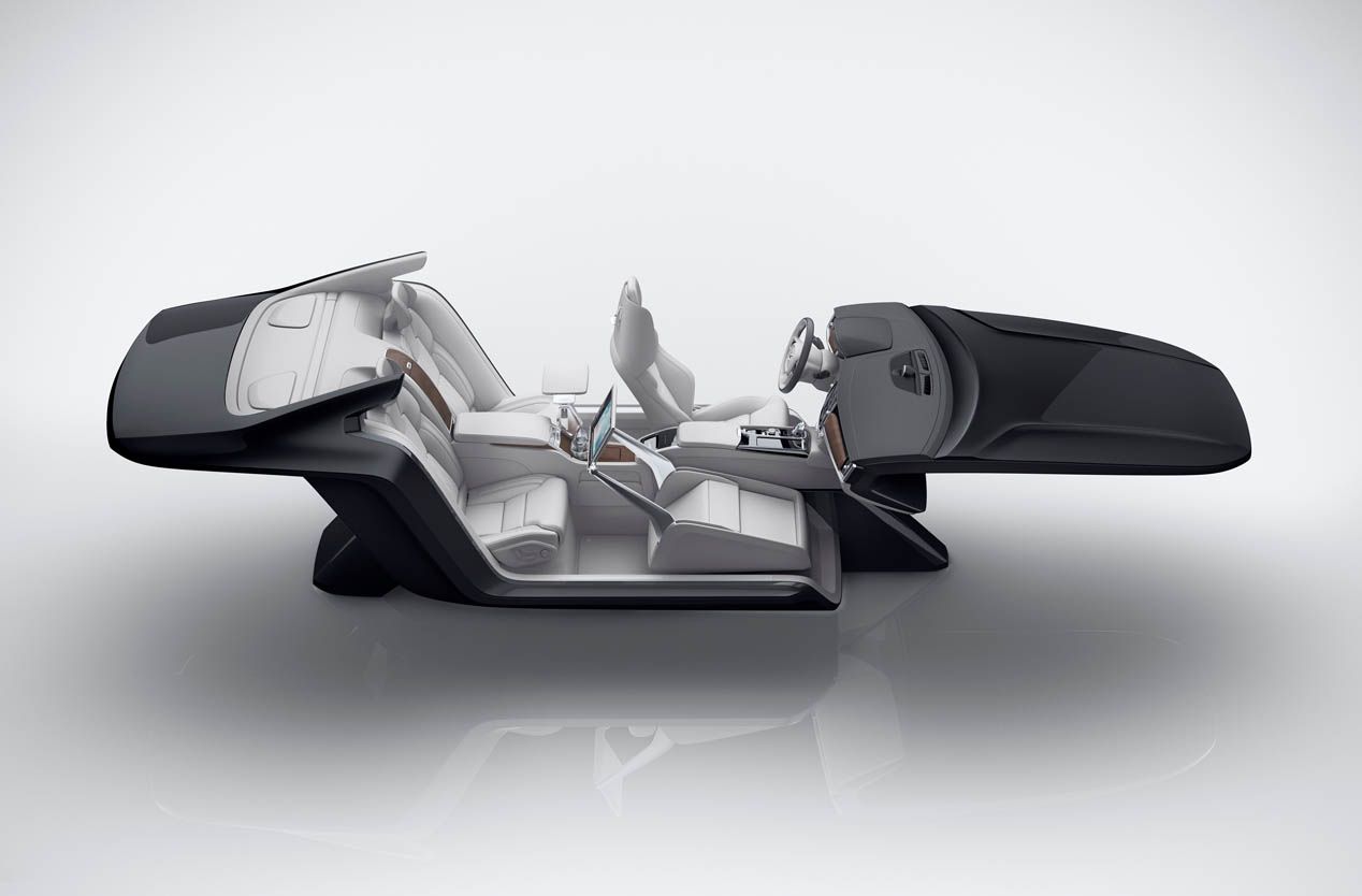 Lounge Console Concept en el Volvo S90 Excellence