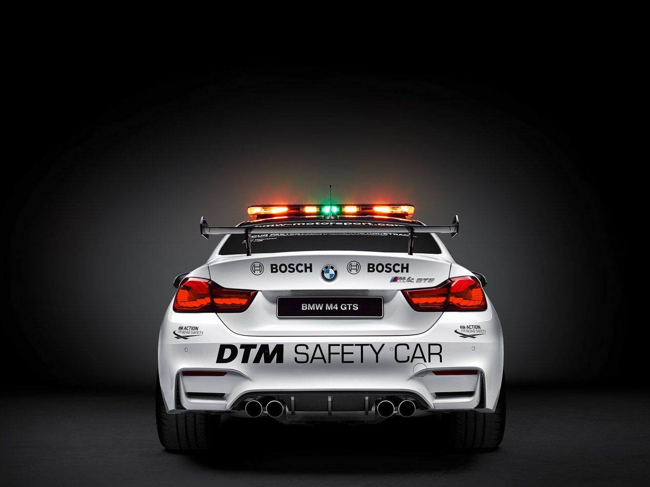 BMW M4 GTS DTM Safety Car, el Safety del DTM