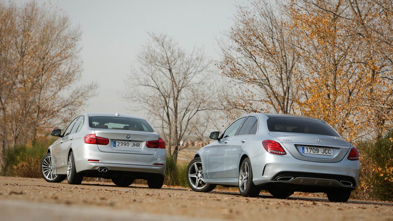 Comparativa: BMW 320 d Automático vs Mercedes C 220 d 7G Tronic Plus