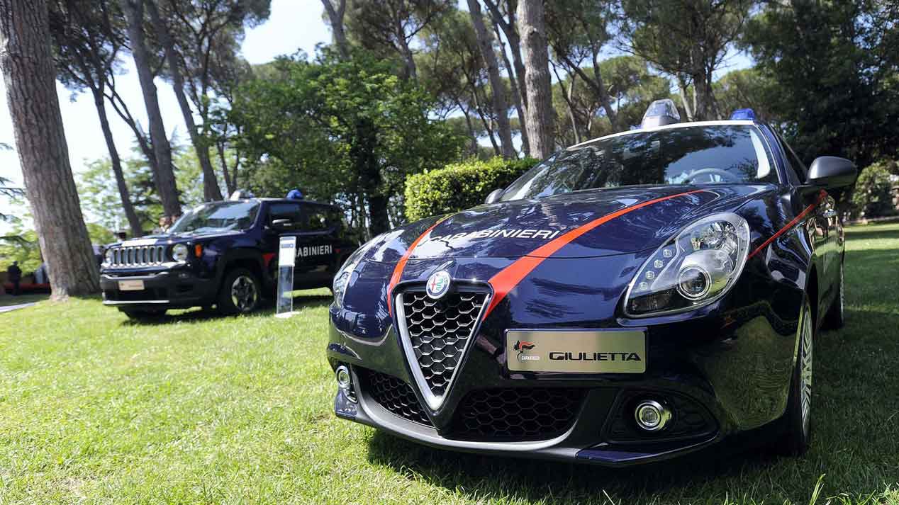 La nueva adquisición de los Carabinieri italianos: Alfa Romeo Giulia Quadrifoglio
