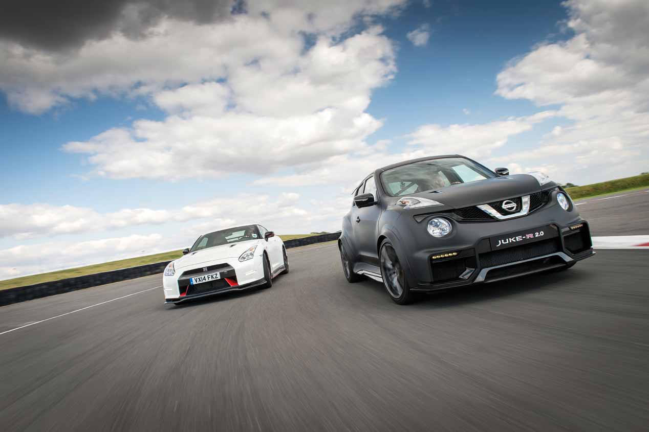 Nissan GT-R Nismo y Nissan Juke R 2.0