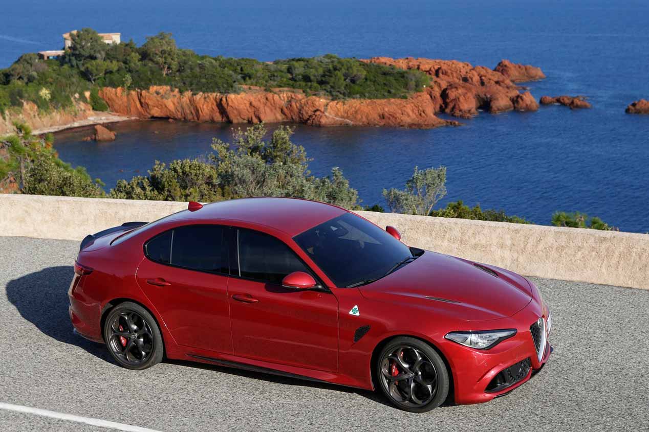 Alfa Giulia QV, las mejores fotos del anti BMW M3
