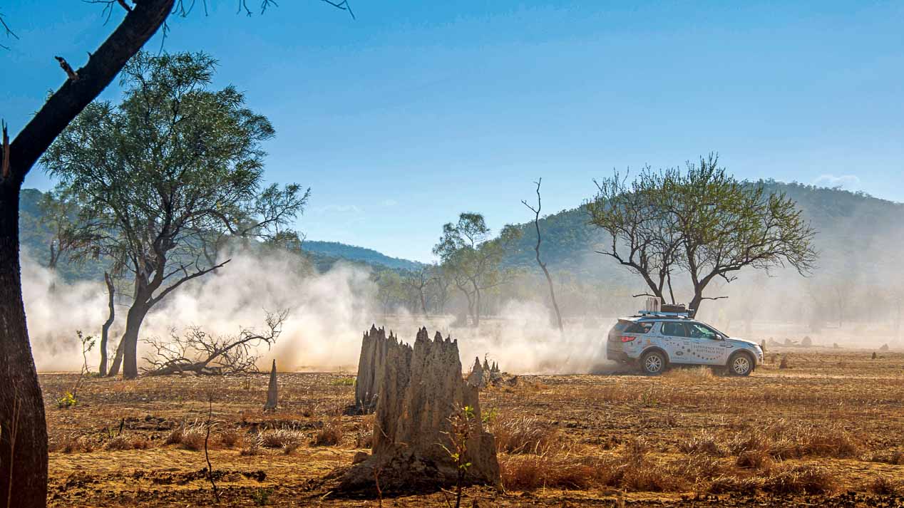 Viajamos por Australia con un Land Rover