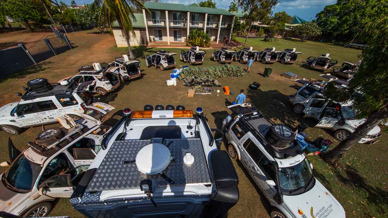 Viajamos por Australia con un Land Rover