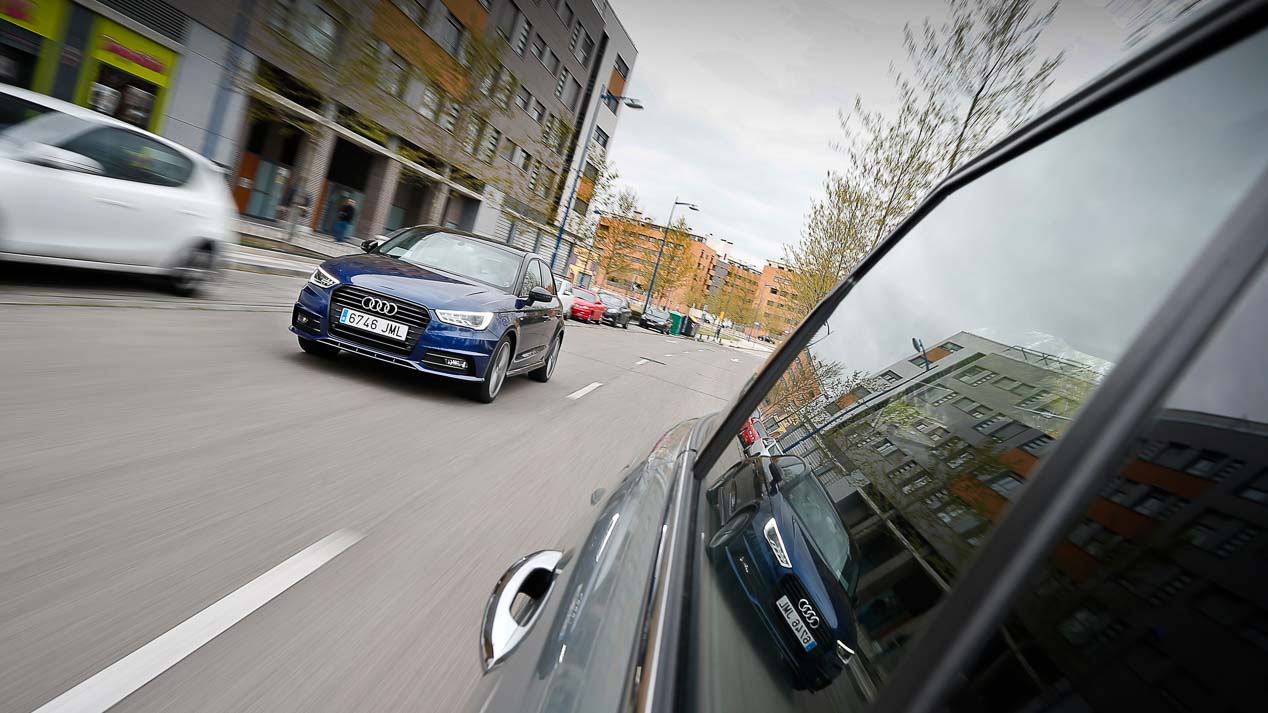 Title: Mini One 5p. frente a Audi A1 Sportback 1.0 TFSi Ultra