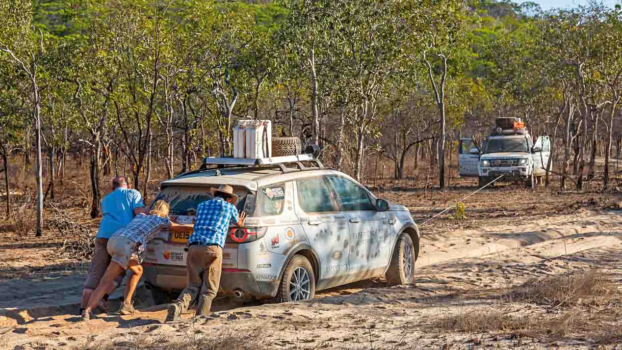Viajamos por Australia con un Land Rover
