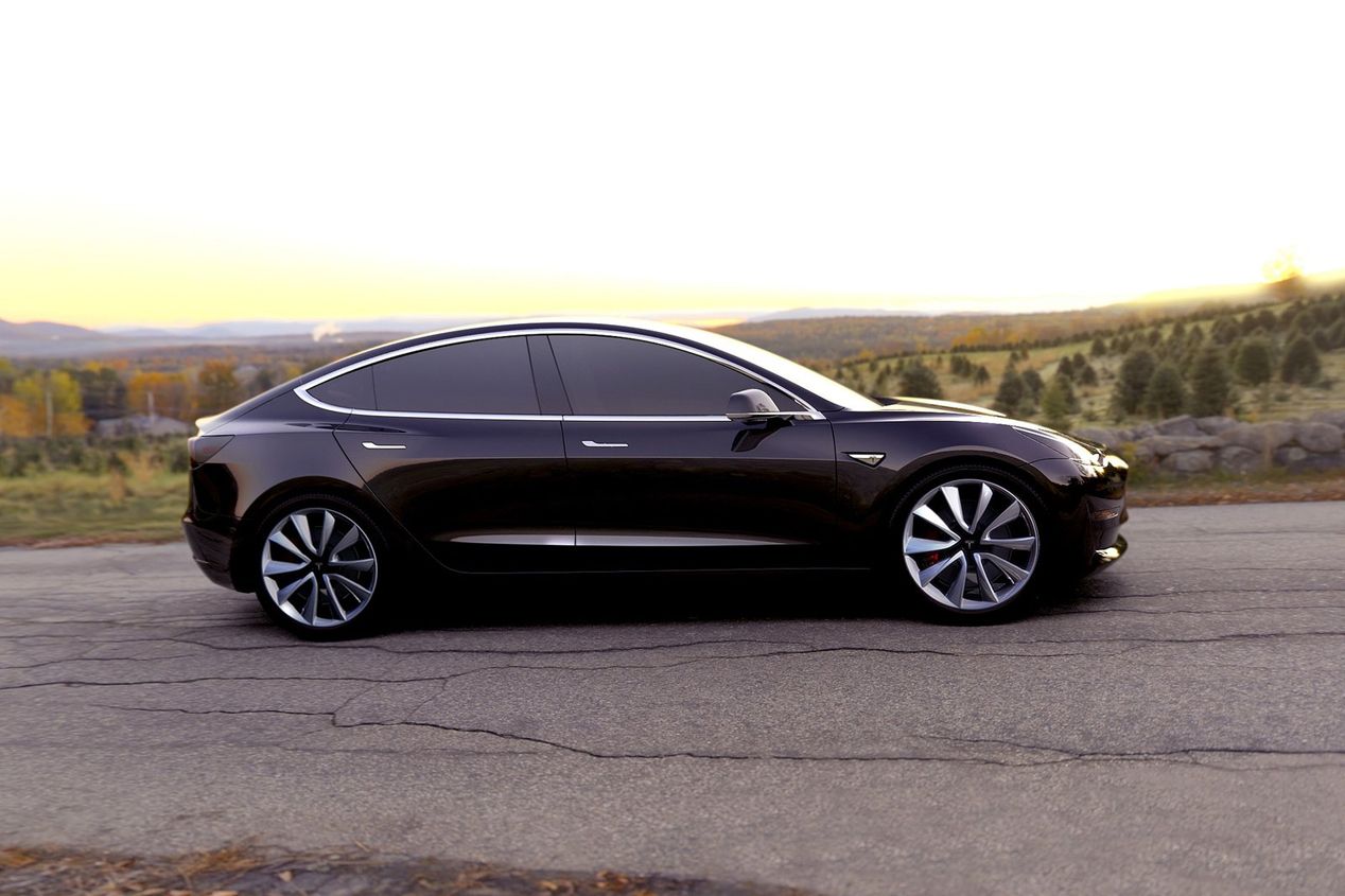 Los fans del Tesla Model 3 crean un configurador de compra