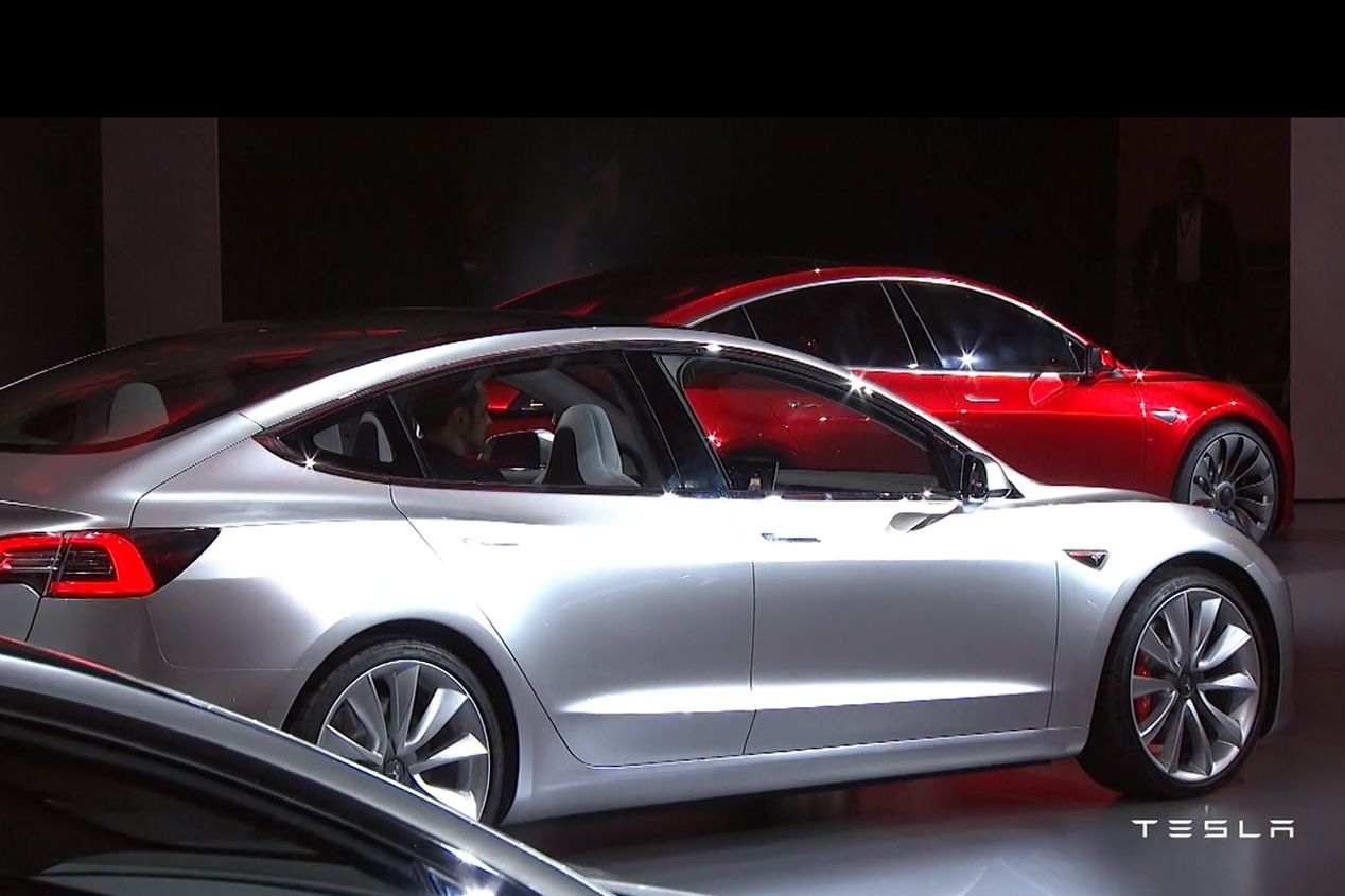 Los fans del Tesla Model 3 crean un configurador de compra