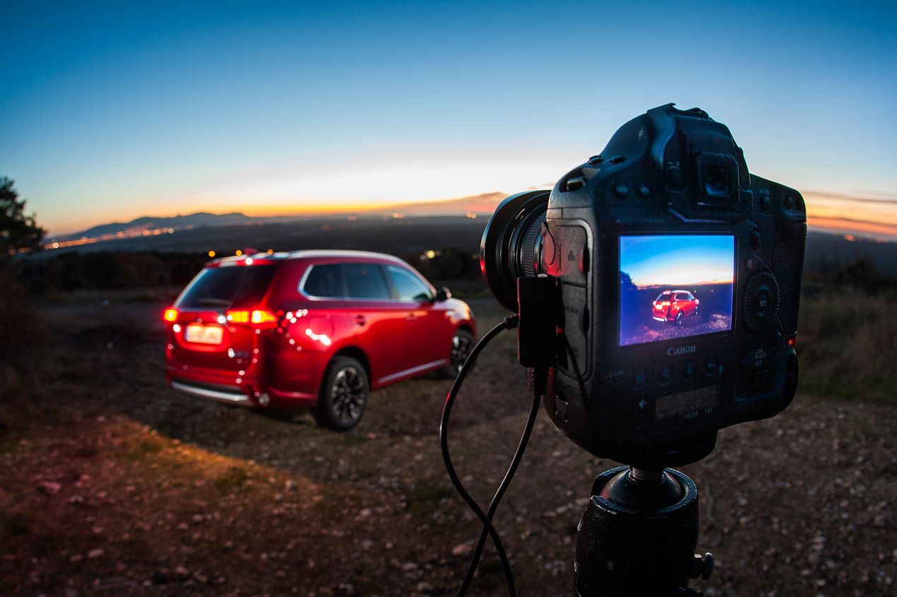 Mitsubishi Outlander híbrido enchufable, imágenes de nuestra prueba