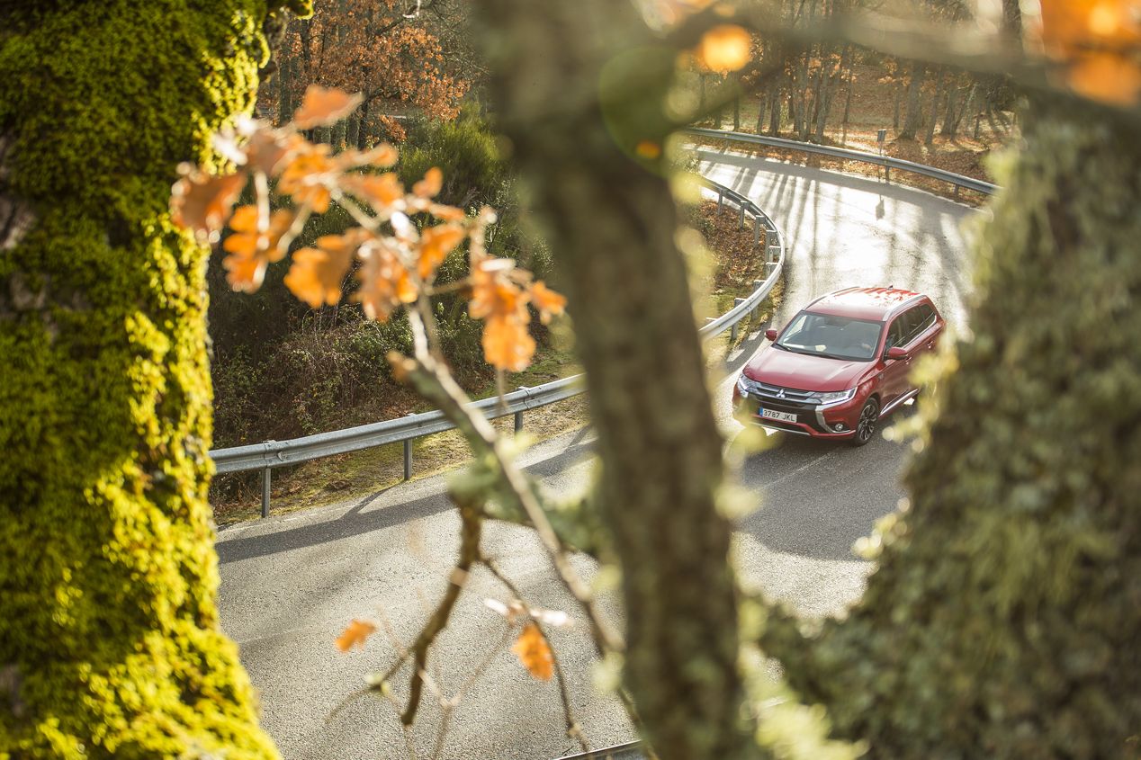Mitsubishi Outlander híbrido enchufable, imágenes de nuestra prueba