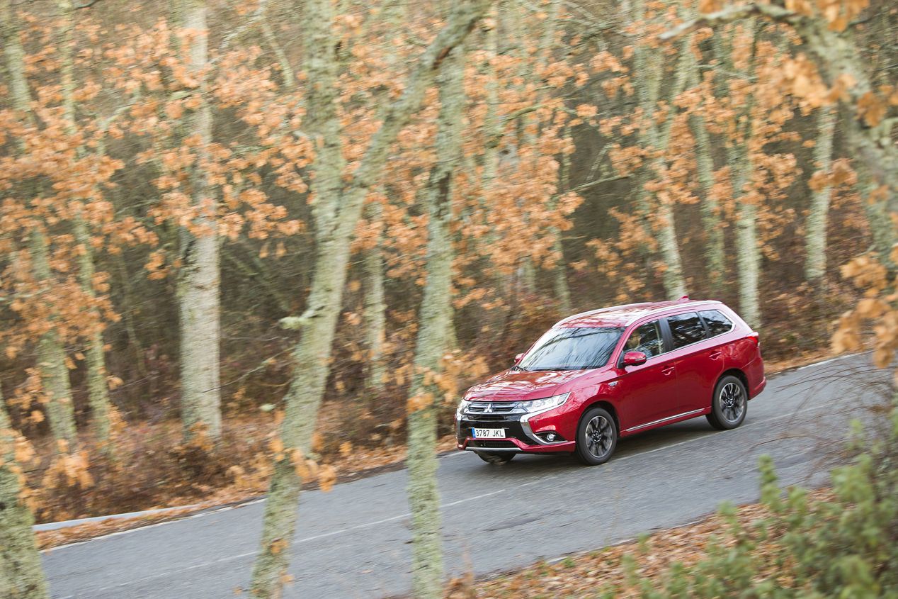 Mitsubishi Outlander híbrido enchufable, imágenes de nuestra prueba