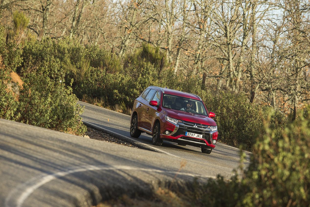 Mitsubishi Outlander híbrido enchufable, imágenes de nuestra prueba