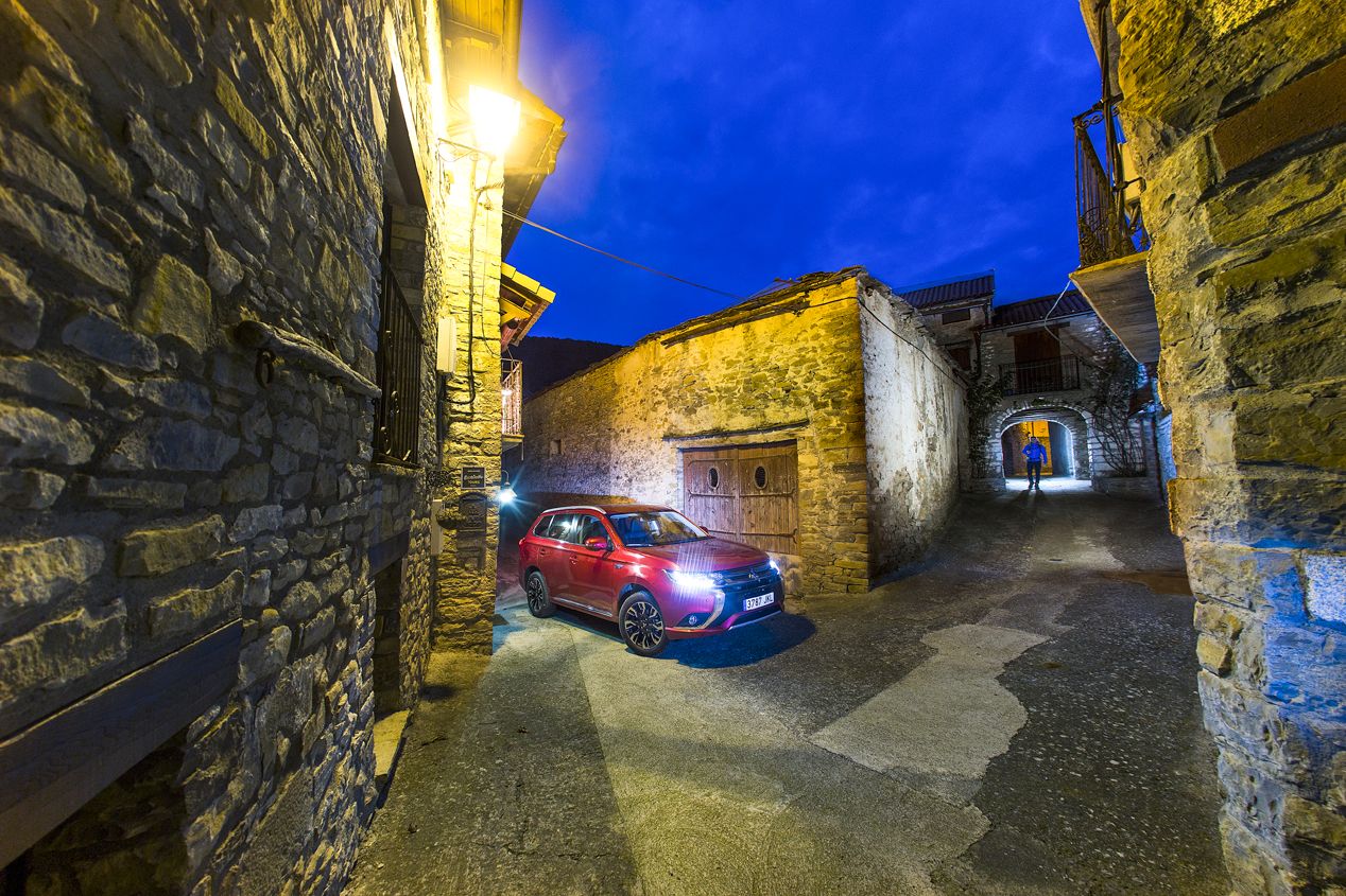 Mitsubishi Outlander híbrido enchufable, imágenes de nuestra prueba