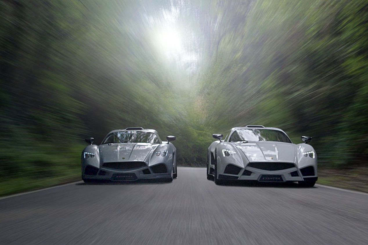 Mazzanti Evantra: el super coche italiano artesanal