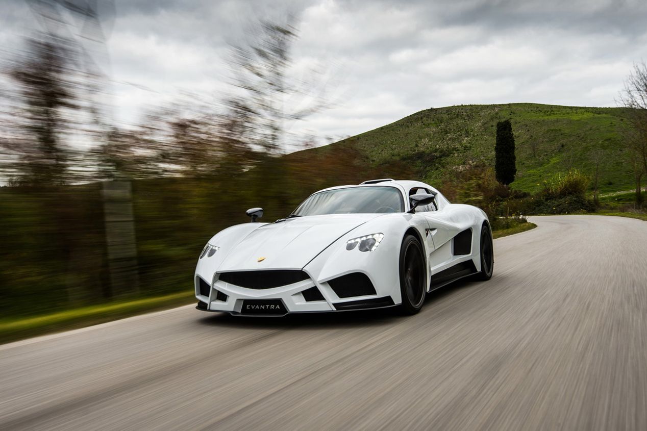 Mazzanti Evantra: el super coche italiano artesanal