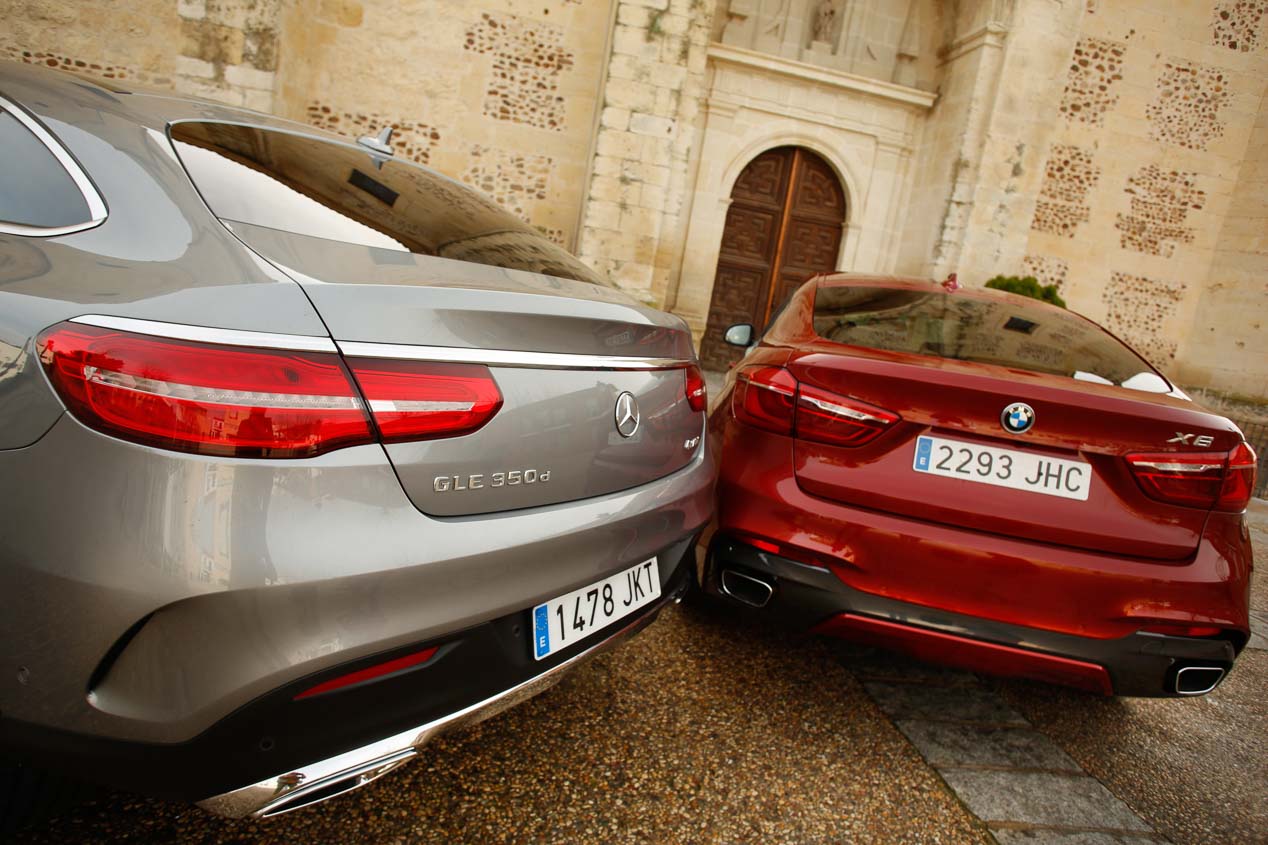 BMW X6 30d vs Mercedes GLE Coupe 350d