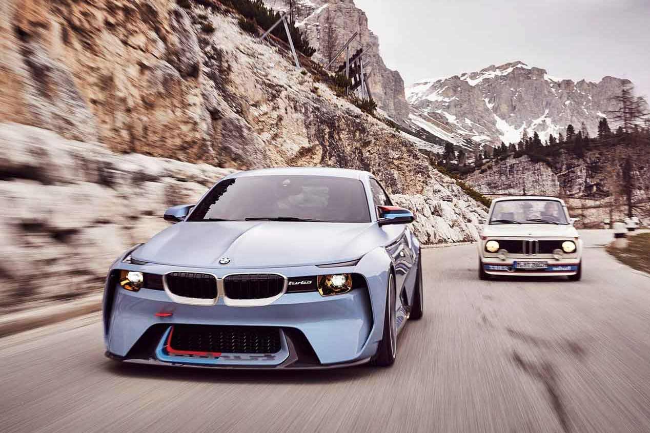 BMW 2002 Turbo frente a 2002 Hommage Concept