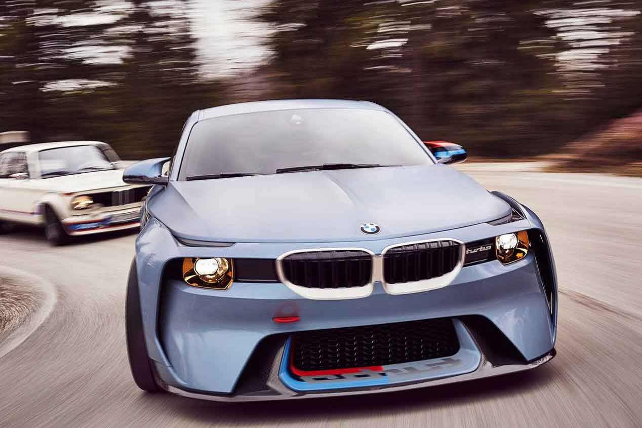 BMW 2002 Turbo frente a 2002 Hommage Concept