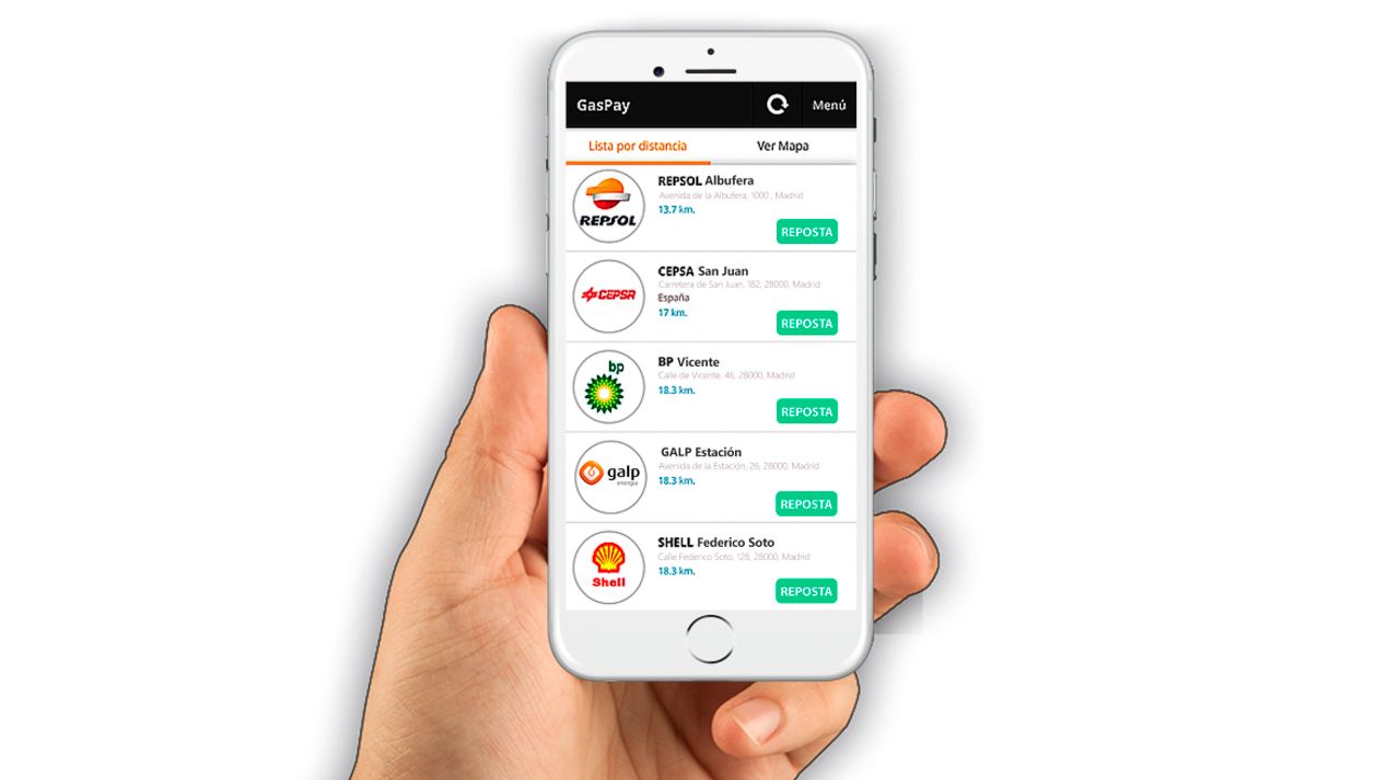 GasPay: ya puedes pagar la gasolina desde el móvil