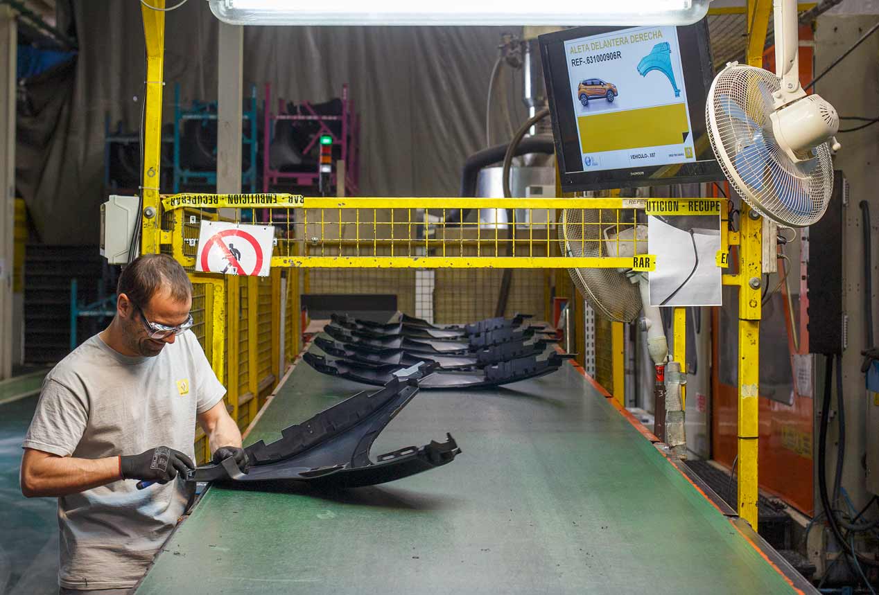 Así se fabrica un coche, en fotos