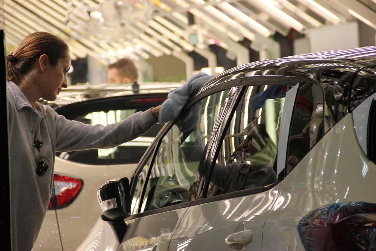 Así se fabrica un coche, en fotos