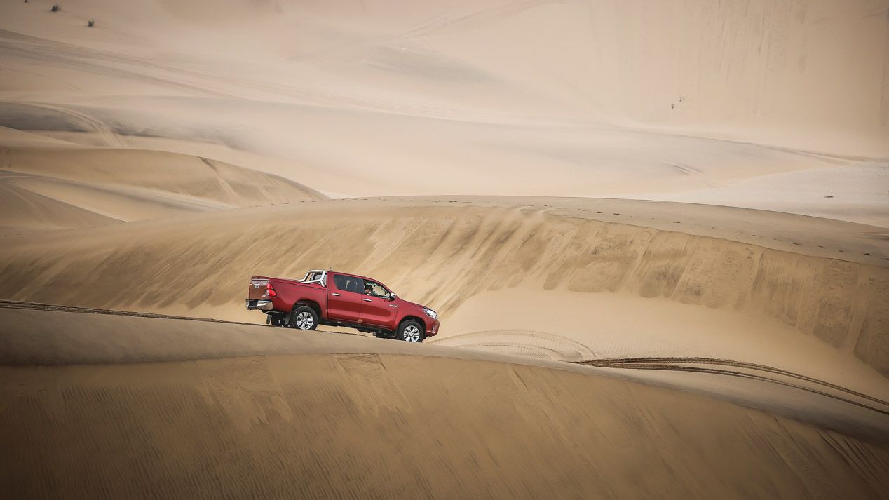Toyota Hilux 2016, lo probamos en Namibia