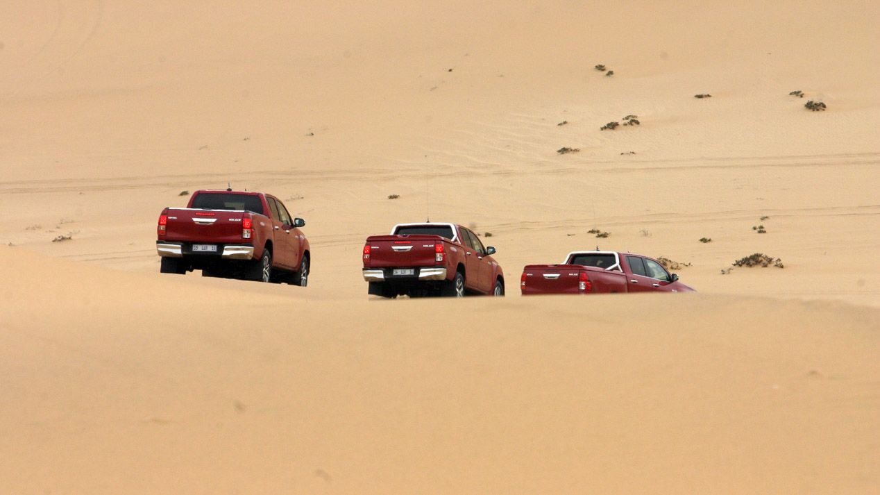 Toyota Hilux 2016, lo probamos en Namibia
