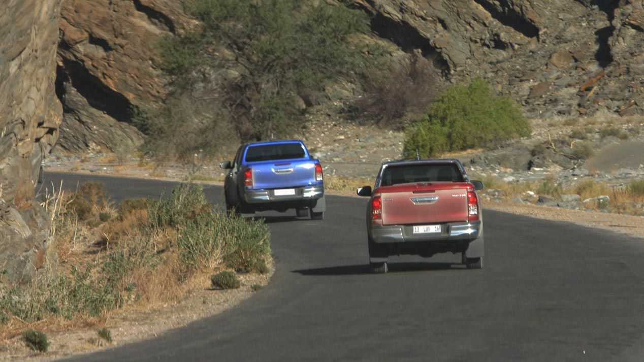 Toyota Hilux 2016, lo probamos en Namibia