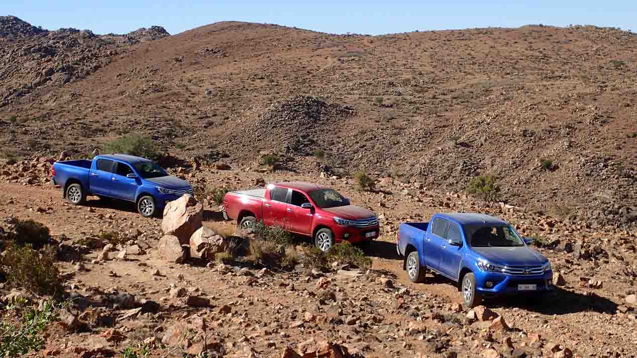 Toyota Hilux 2016, lo probamos en Namibia