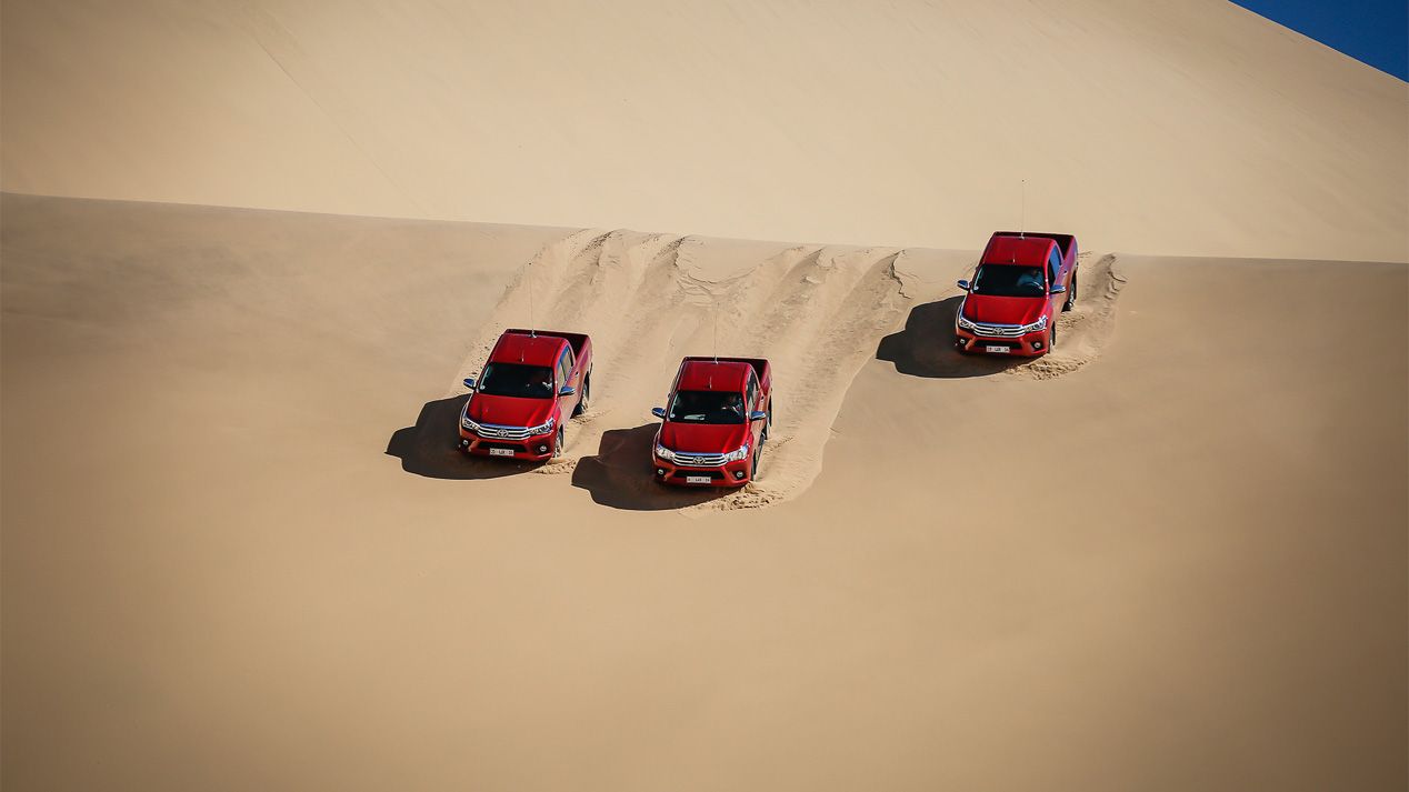 Toyota Hilux 2016, lo probamos en Namibia