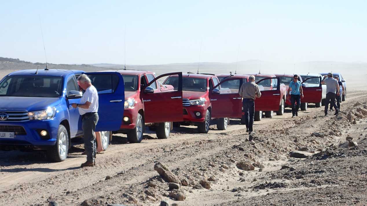 Toyota Hilux 2016, lo probamos en Namibia