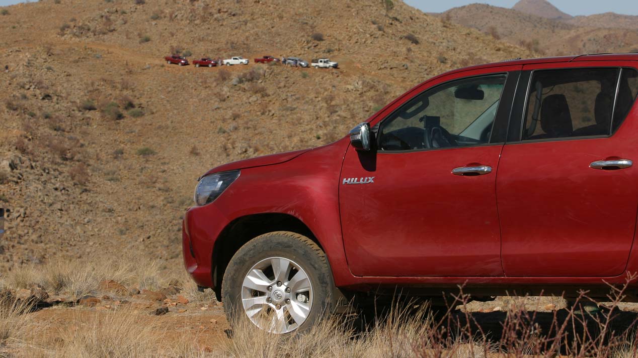 Toyota Hilux 2016, lo probamos en Namibia