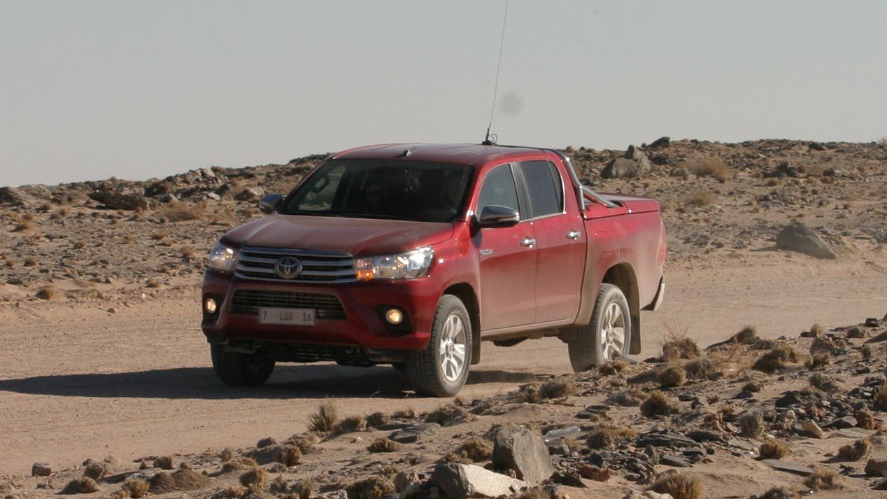 Toyota Hilux 2016, lo probamos en Namibia