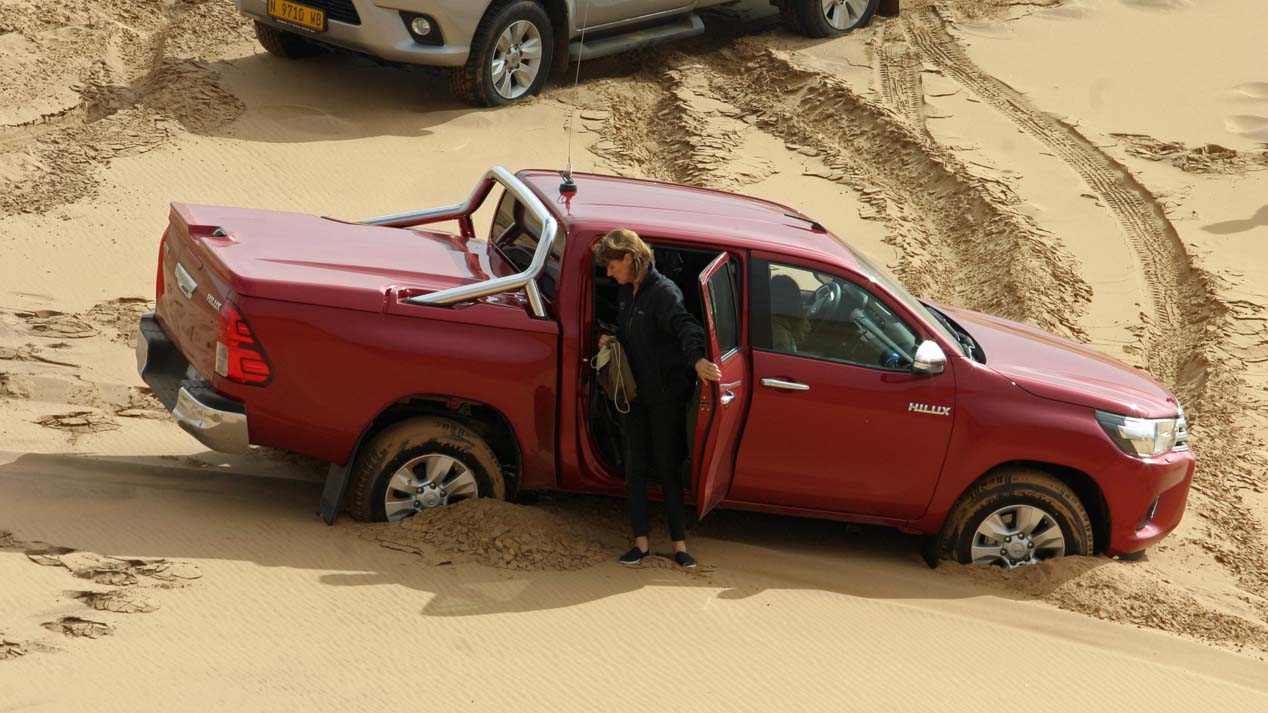 Toyota Hilux 2016, lo probamos en Namibia