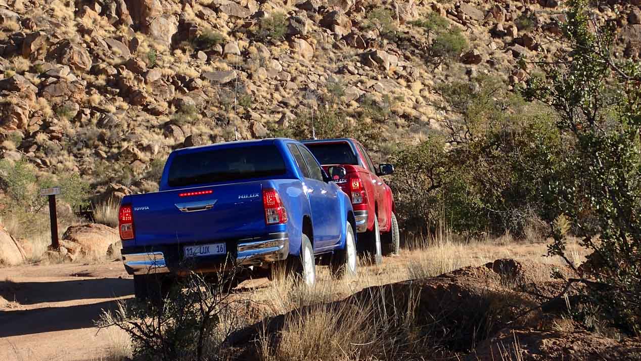 Toyota Hilux 2016, lo probamos en Namibia