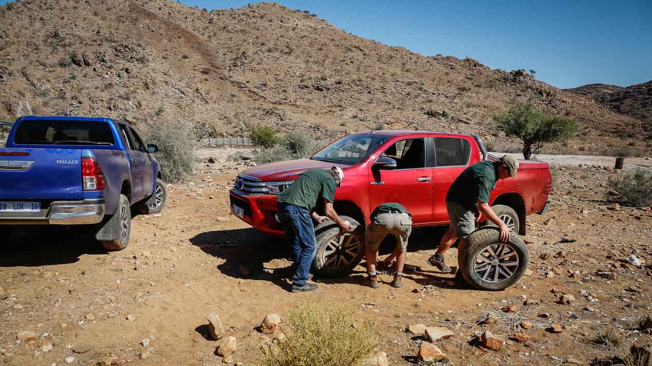 Toyota Hilux 2016, lo probamos en Namibia