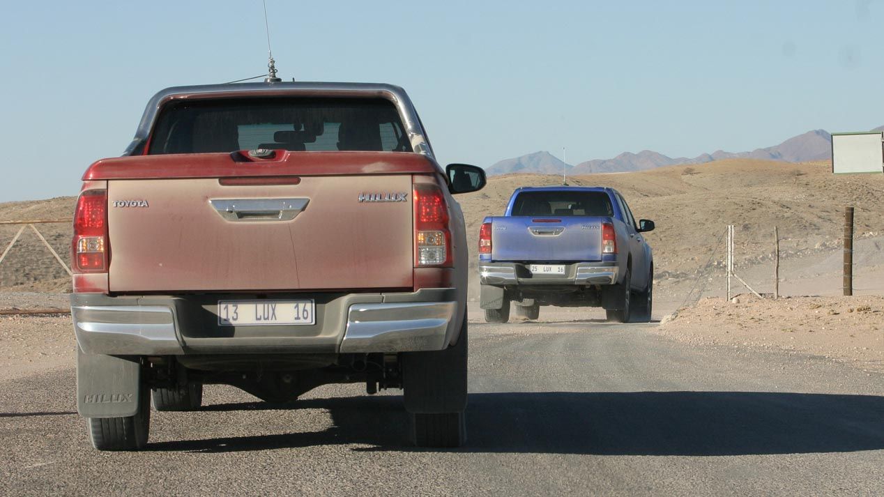 Toyota Hilux 2016, lo probamos en Namibia