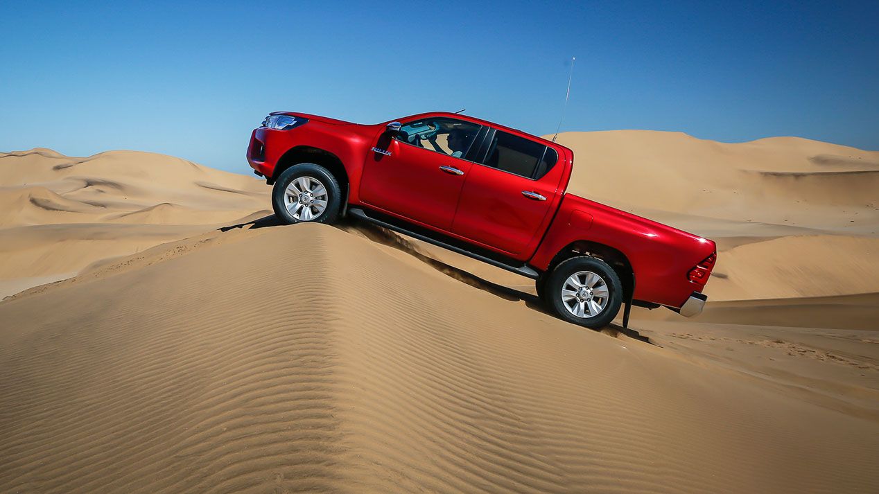 Toyota Hilux 2016, lo probamos en Namibia