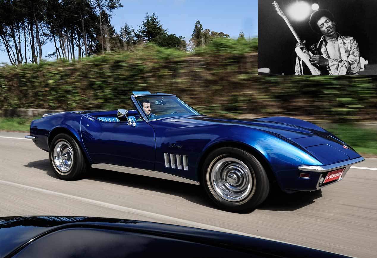 Los coches de Jim Morrison, Hendrix, Presley...