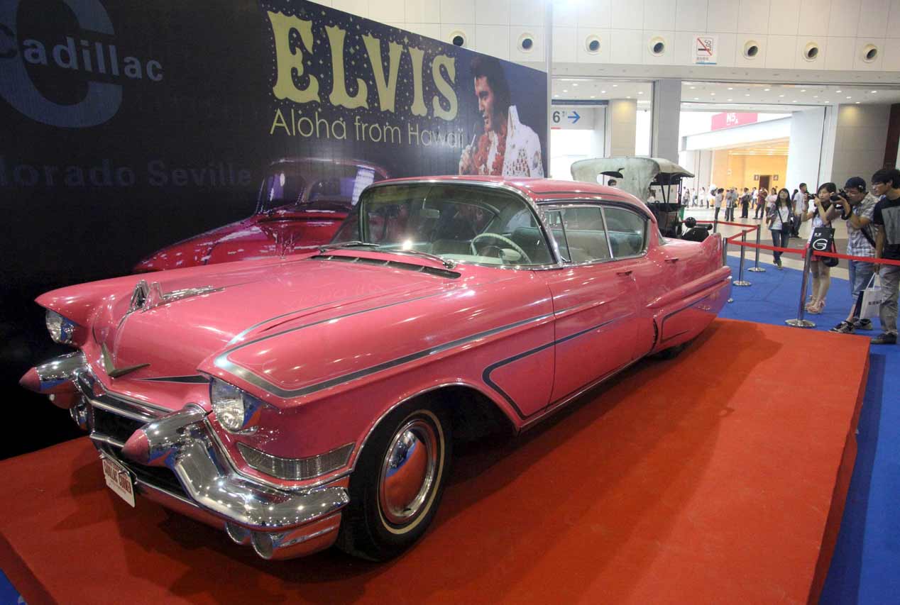 Los coches de Jim Morrison, Hendrix, Presley...