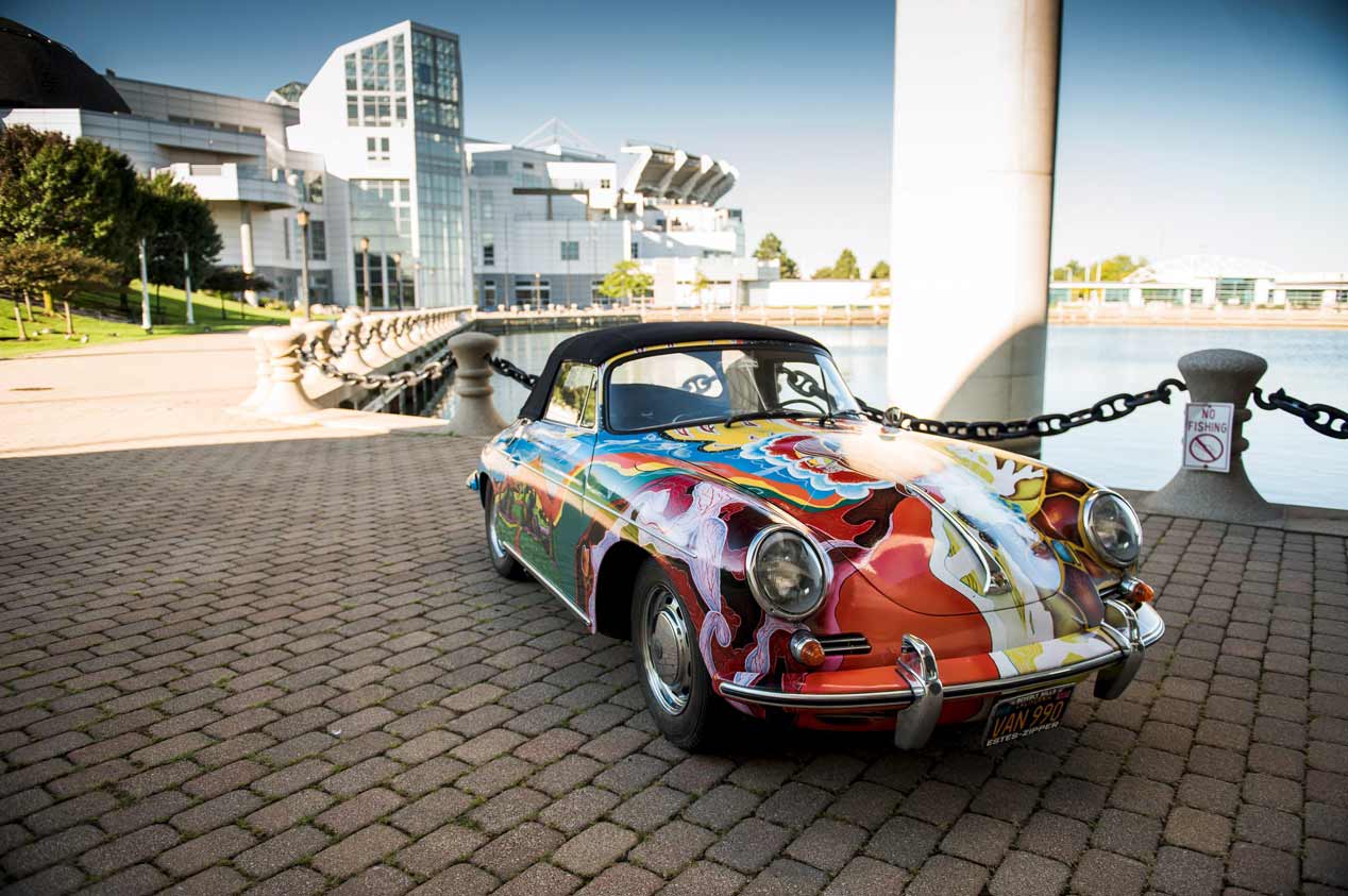 Los coches de Jim Morrison, Hendrix, Presley...