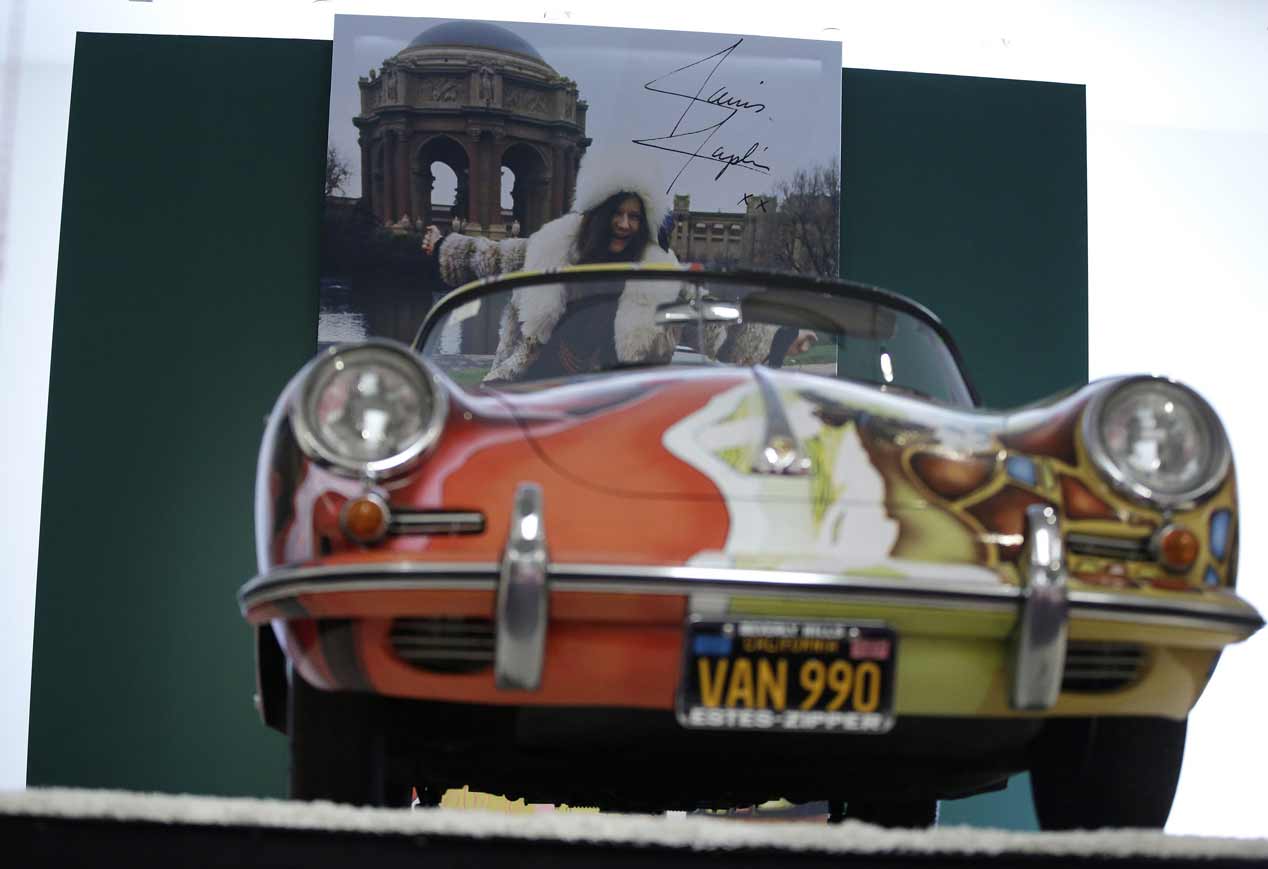 Los coches de Jim Morrison, Hendrix, Presley...