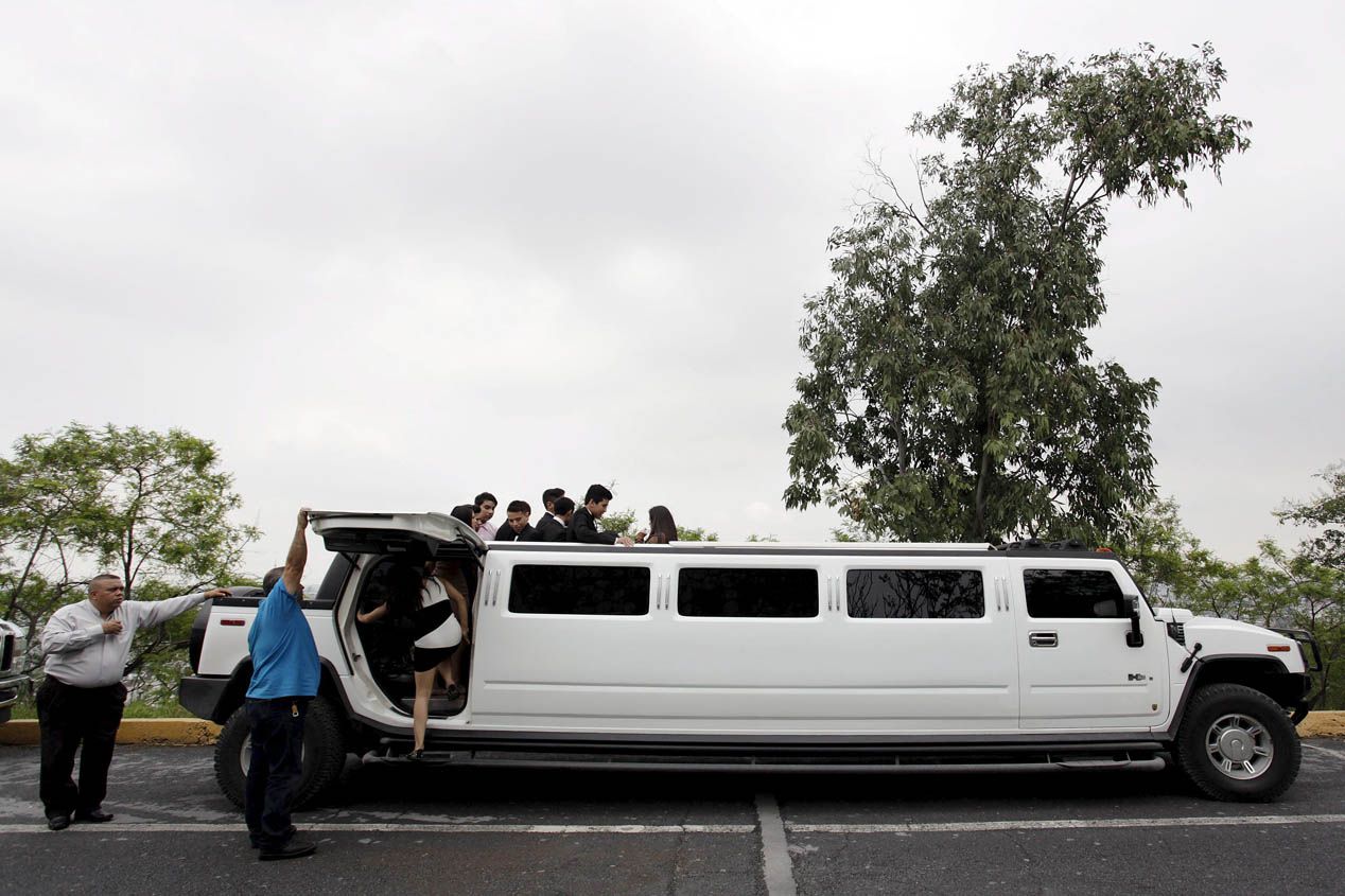 Limusinas horteras y extravagantes