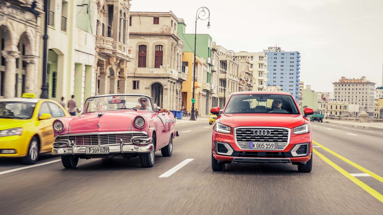 El automóvil, en Cuba 60 años después: de ruta por sus calles con el Audi Q2